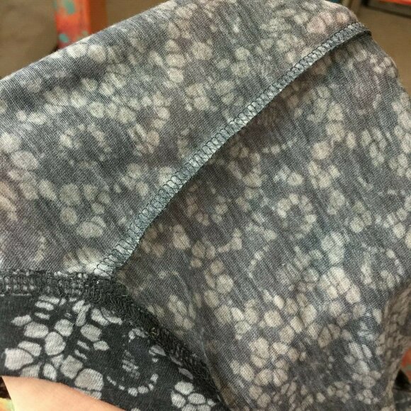 Theory Tank Top Womens L Floral Cowl Drape Neck Casual Workwear Office - Picture 10 of 12